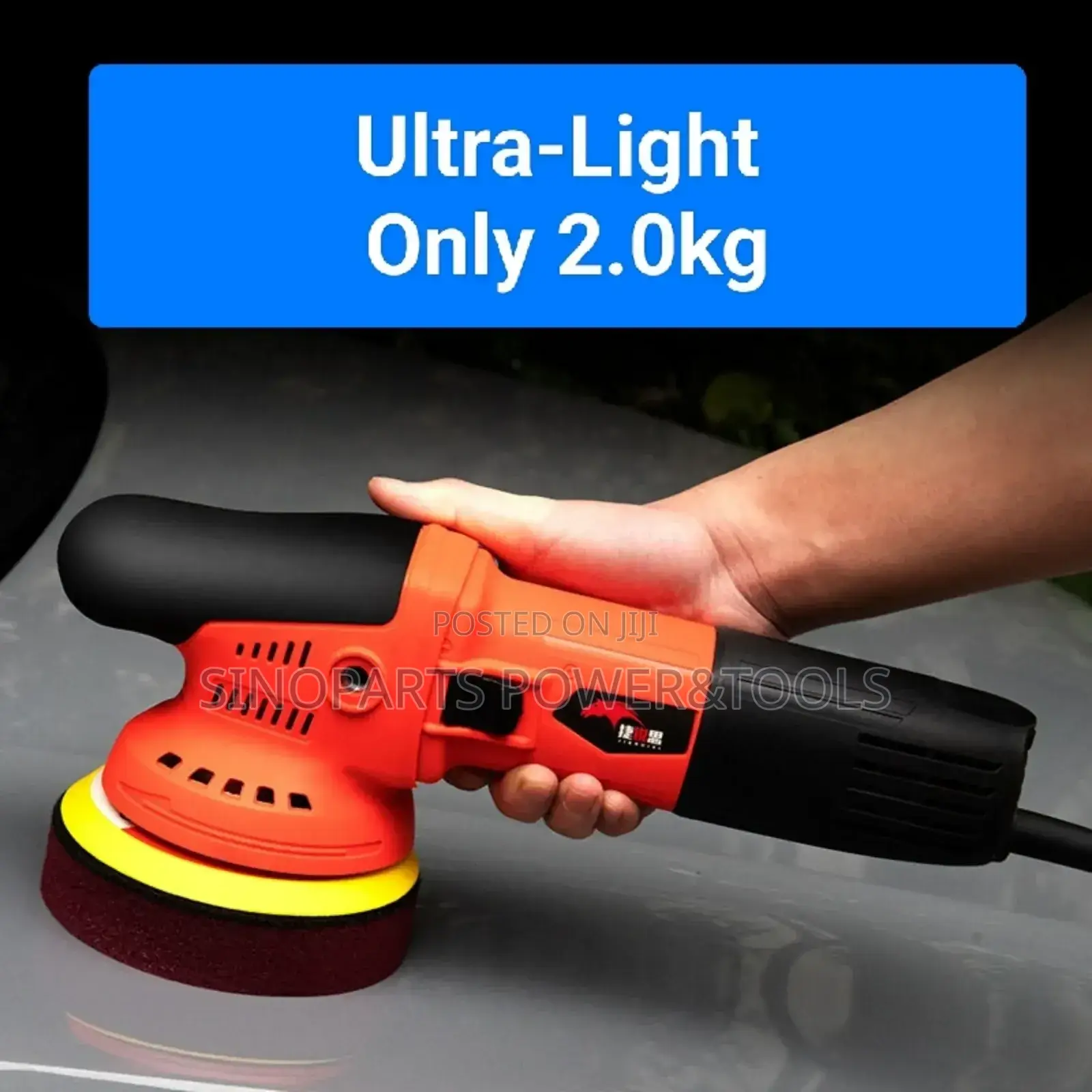 125mm Dual Action Car Polisher 6-Speed 2800-5500rpm