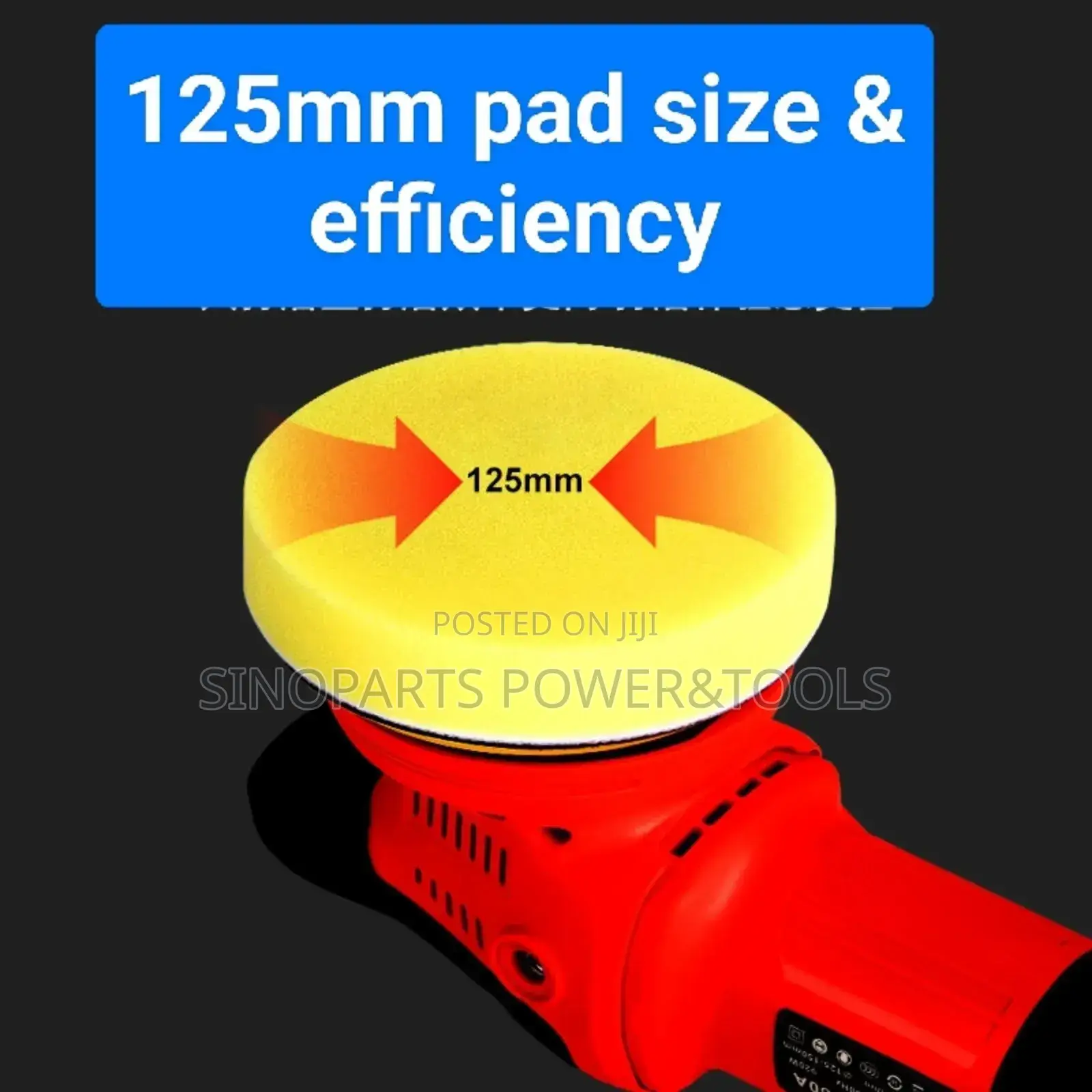 125mm Dual Action Car Polisher 6-Speed 2800-5500rpm
