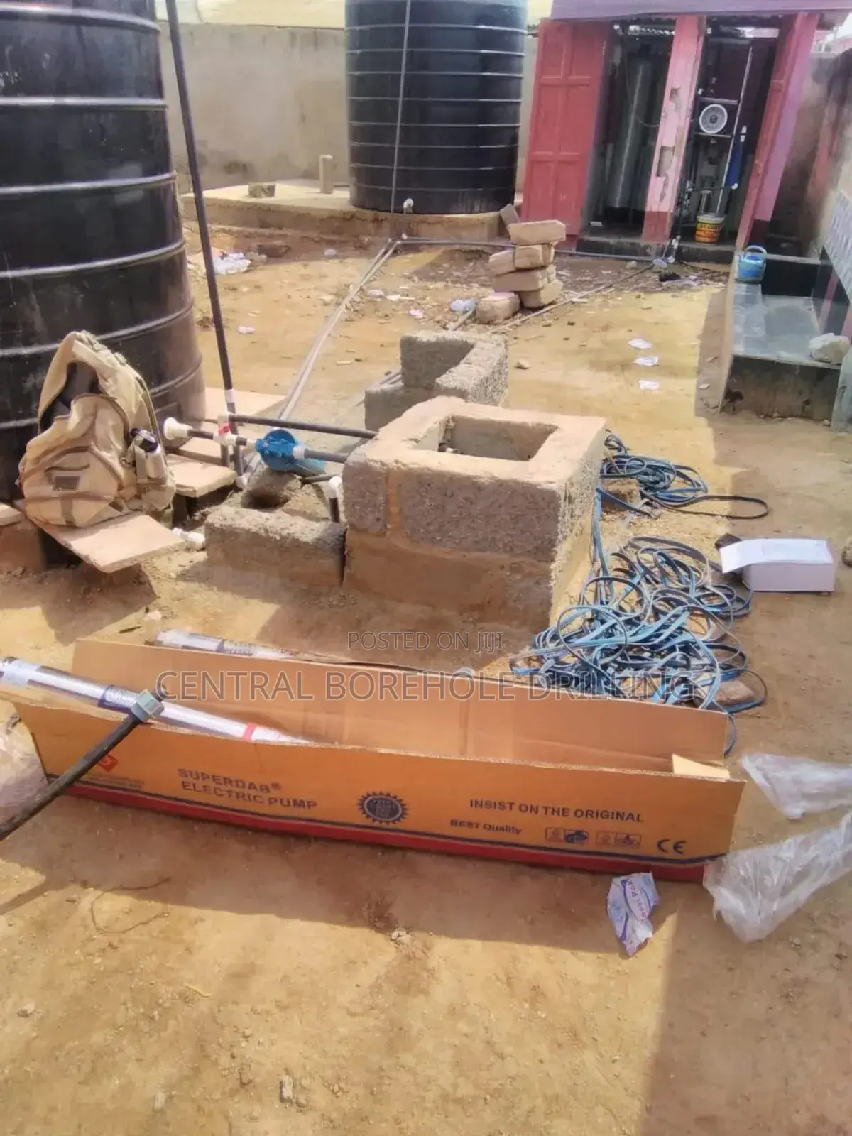 Abossey Okai Old Borehole Repairs and Services