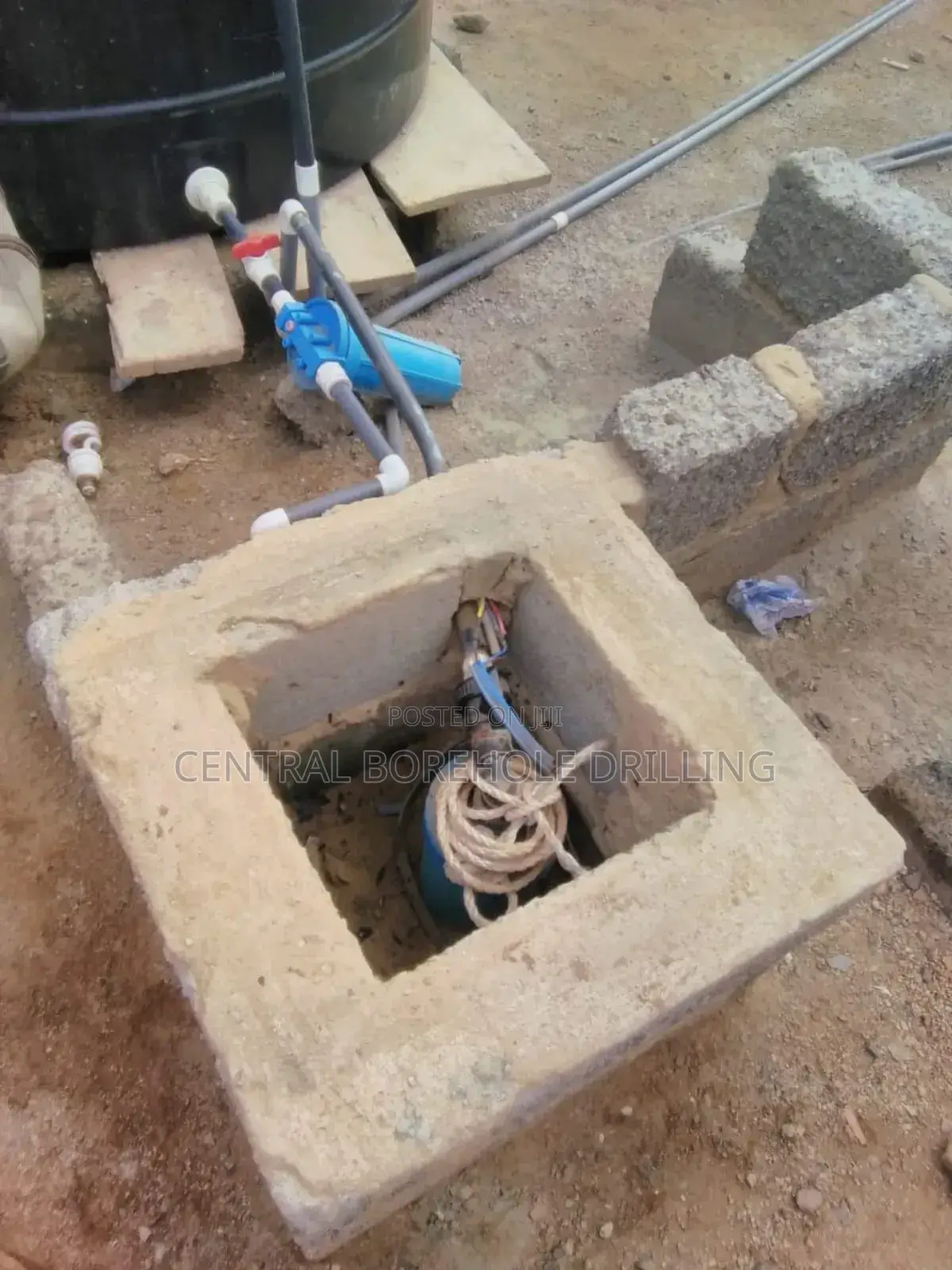 Abossey Okai Old Borehole Repairs and Services