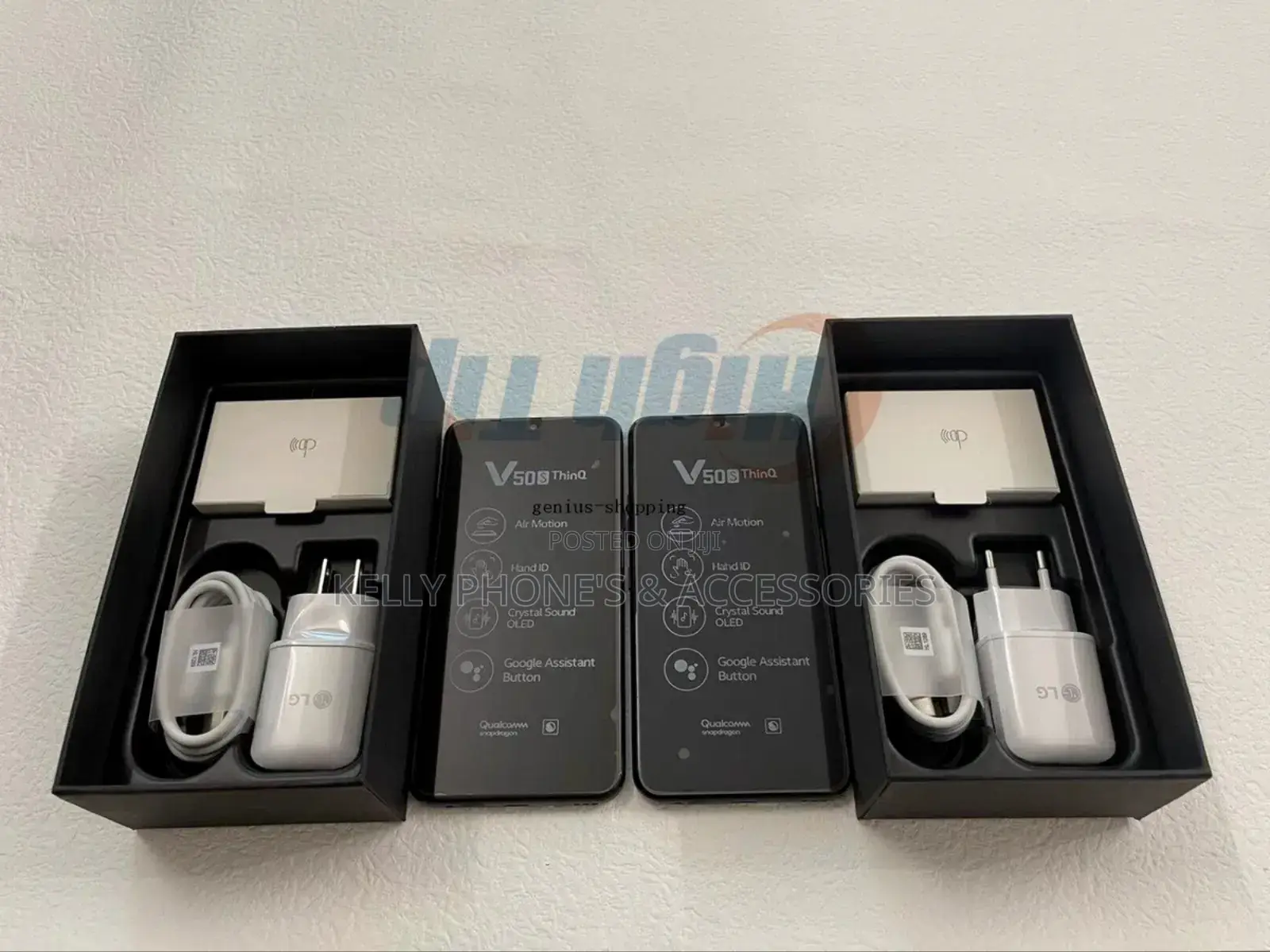 New LG V50S ThinQ 256 GB Black
