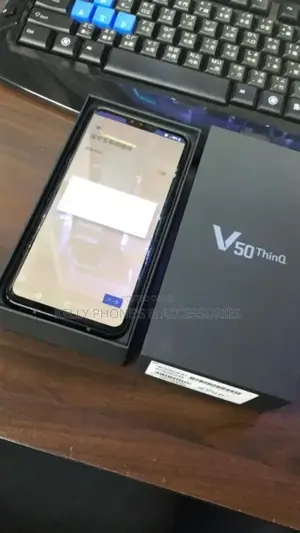 New LG V50 ThinQ 128 GB Black
