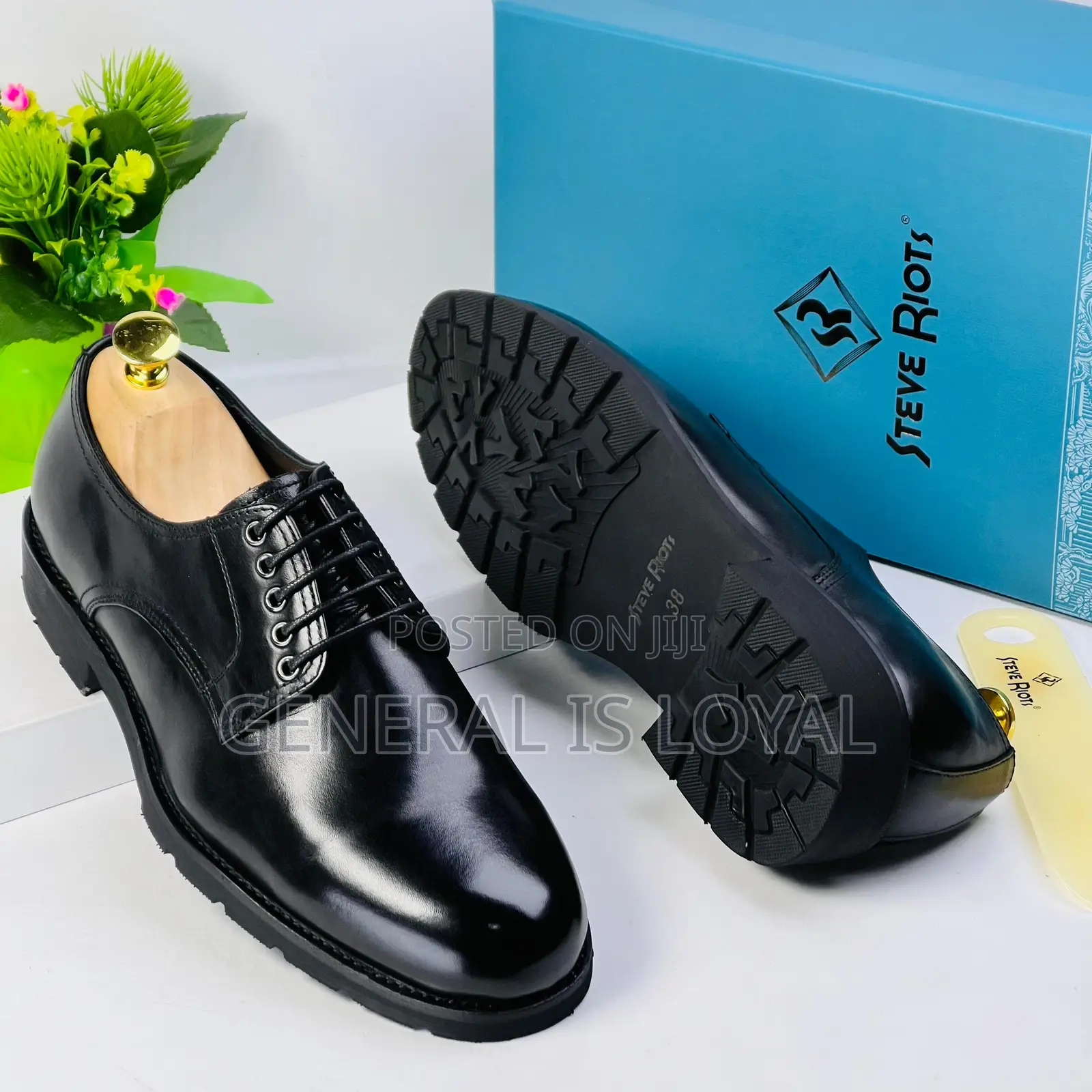 Steve Riots Men’S Shoe /Gum Sole
