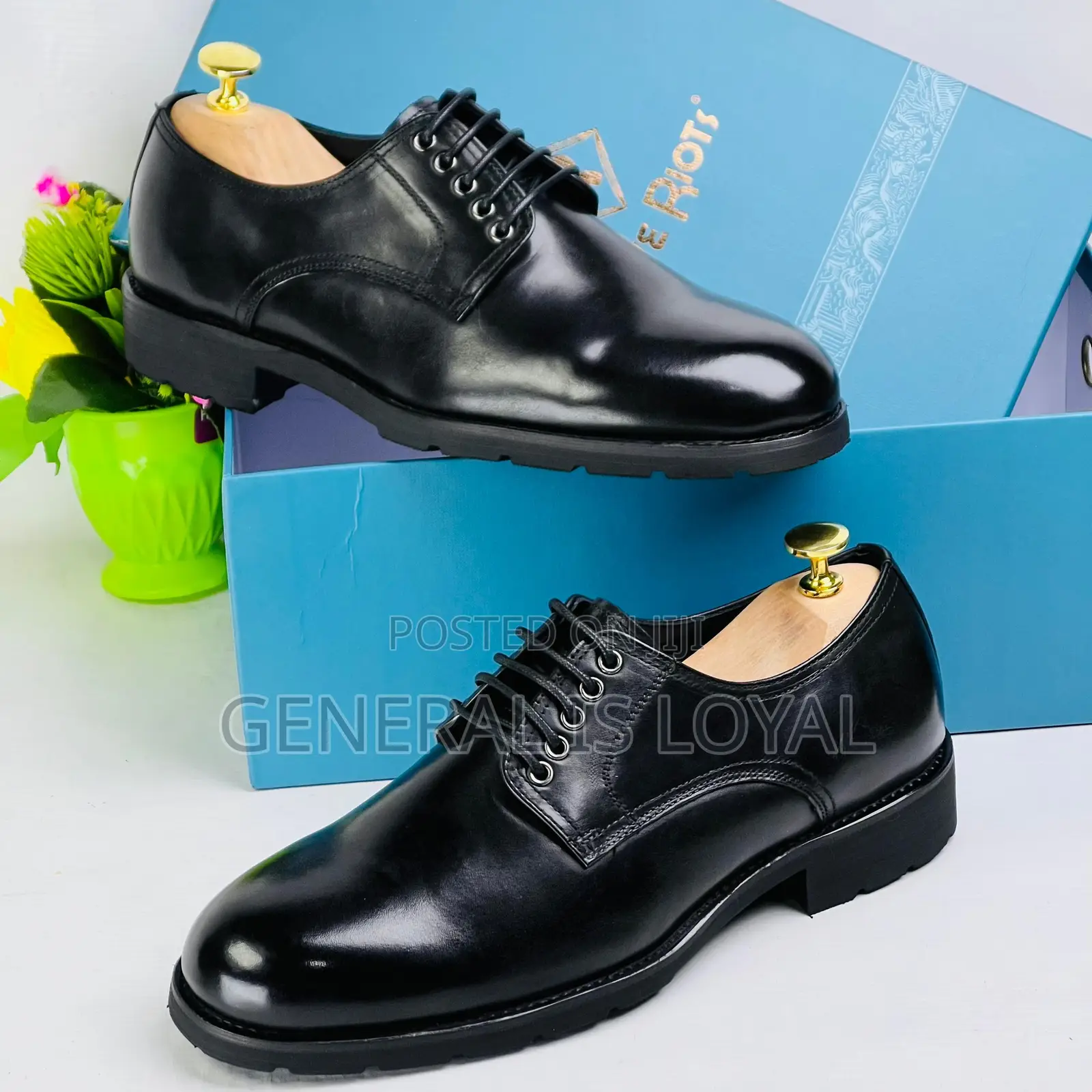 Steve Riots Men’S Shoe /Gum Sole