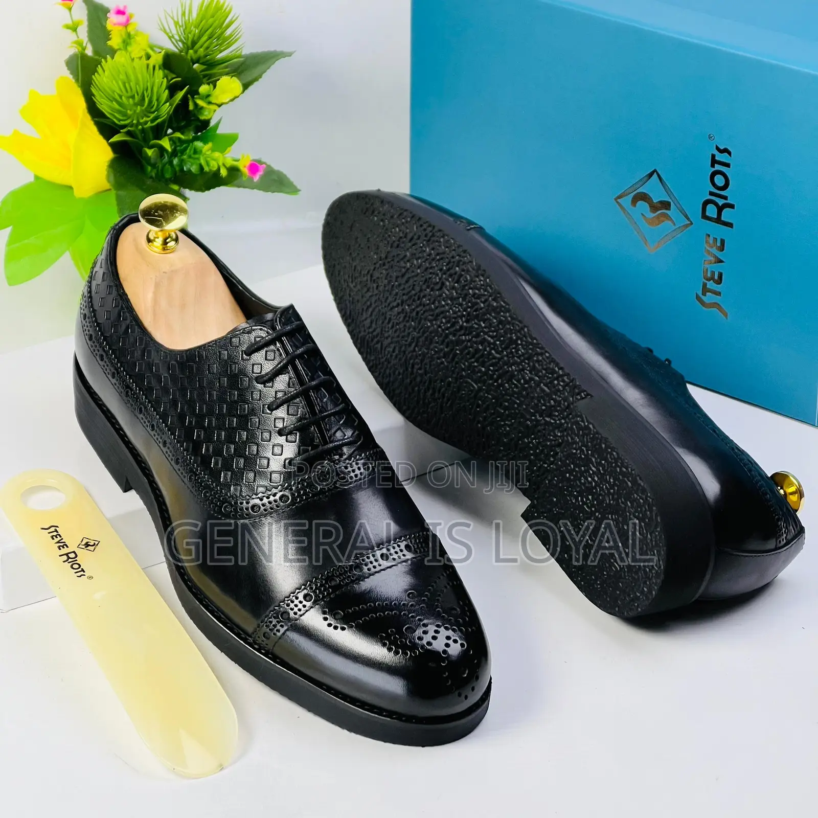 Steve Riots Men’S Shoe /Gum Sole