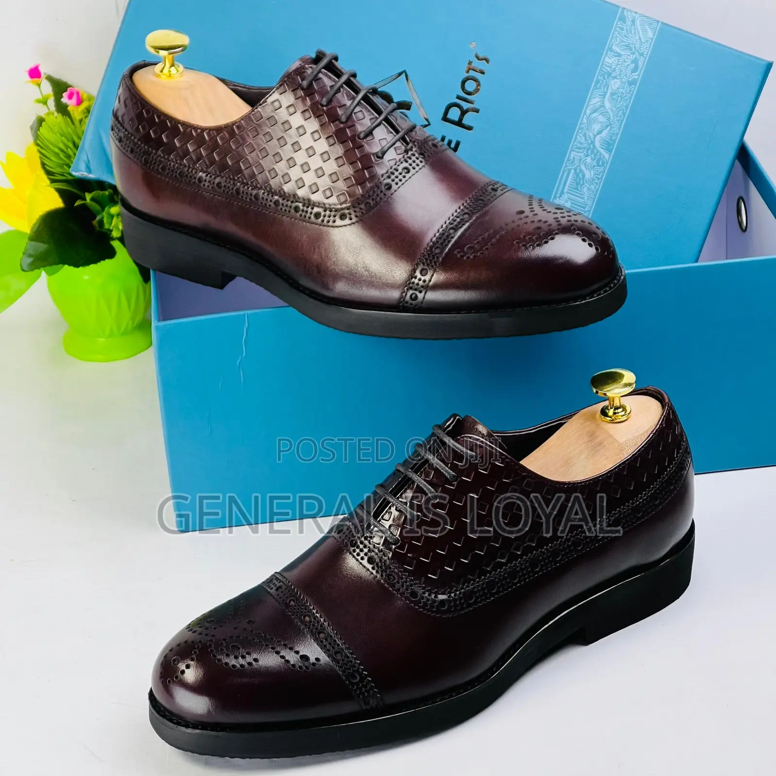 Steve Riots Men’S Shoe /Gum Sole