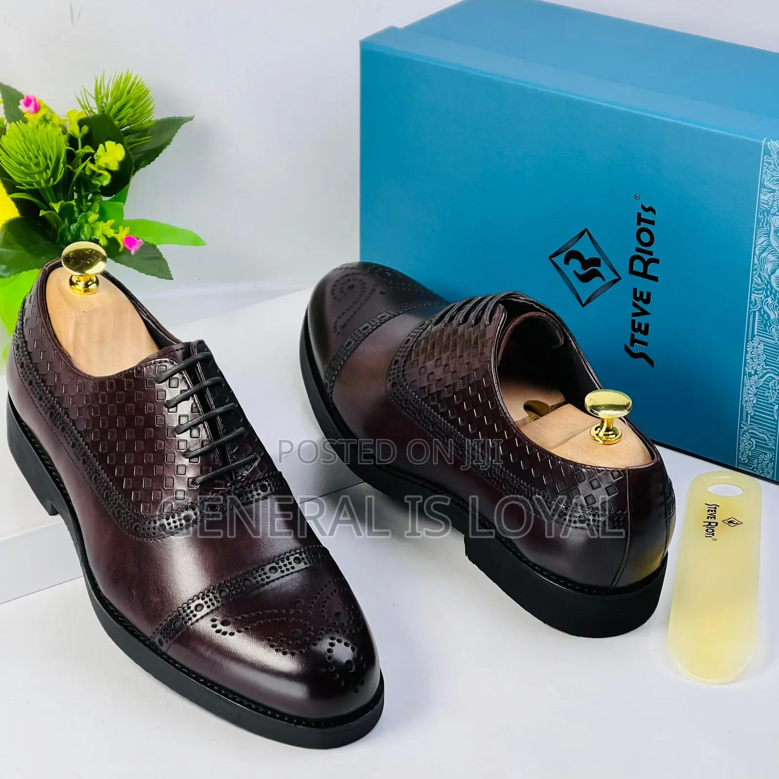 Steve Riots Men’S Shoe /Gum Sole