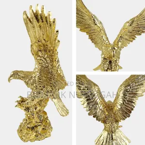 Eagle Golden Sculpture Statues Room Decor