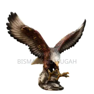 Eagle Golden Sculpture Statues Room Decor
