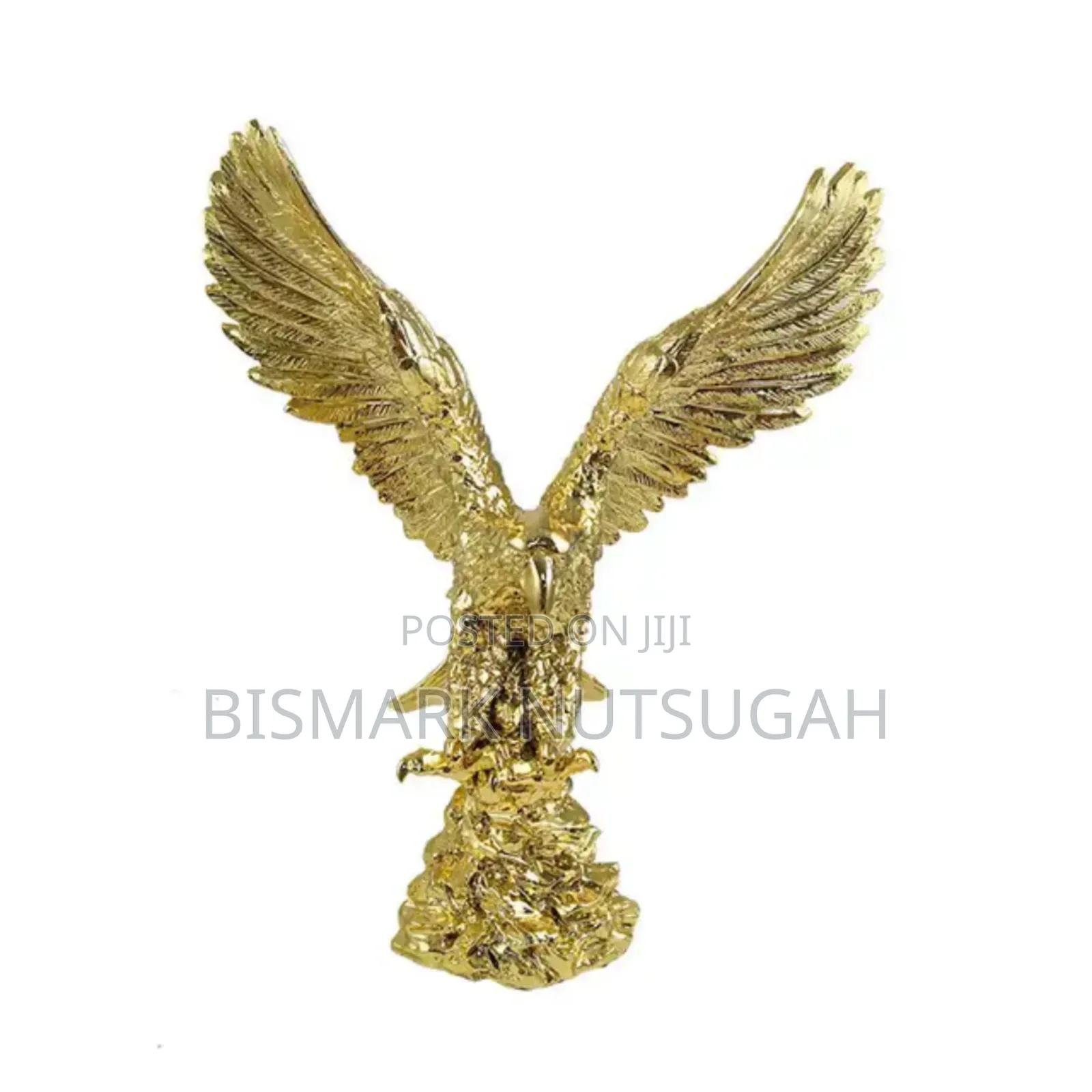 Eagle Golden Sculpture Statues Room Decor