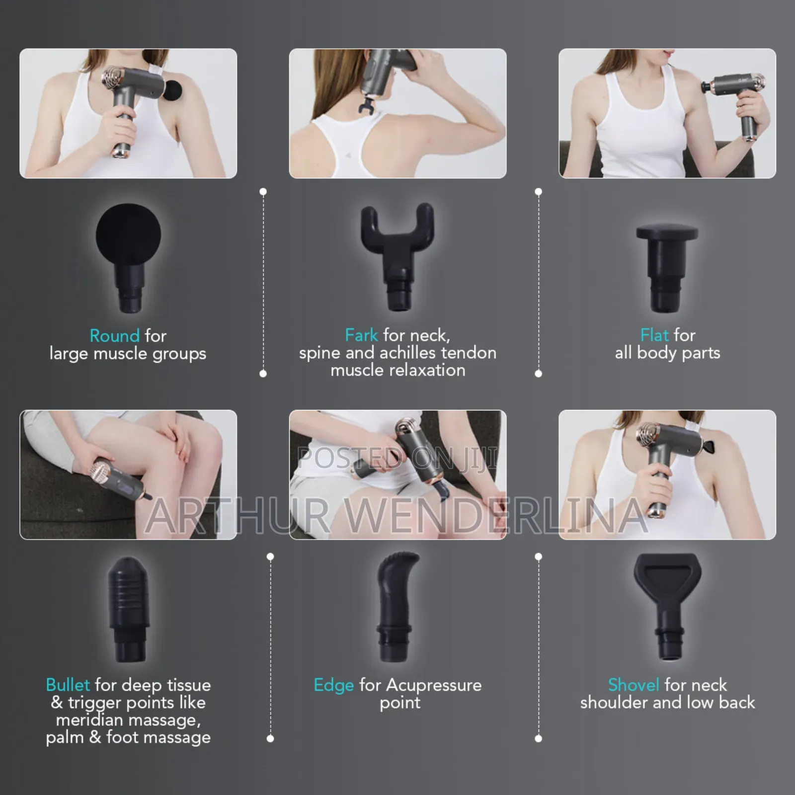 Ĺelectric Massager Hadheld Massager Gun For Body H Massage