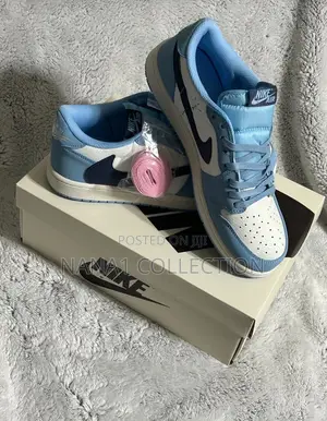 Nike X Travis Scott White Sea Blue