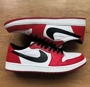Air Jordan 1 Low Red White