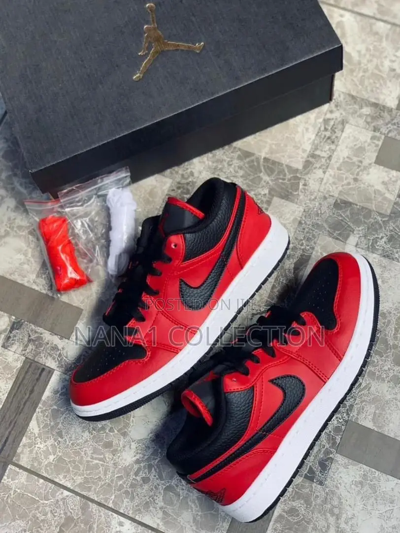 Air Jordan 1low Red Black