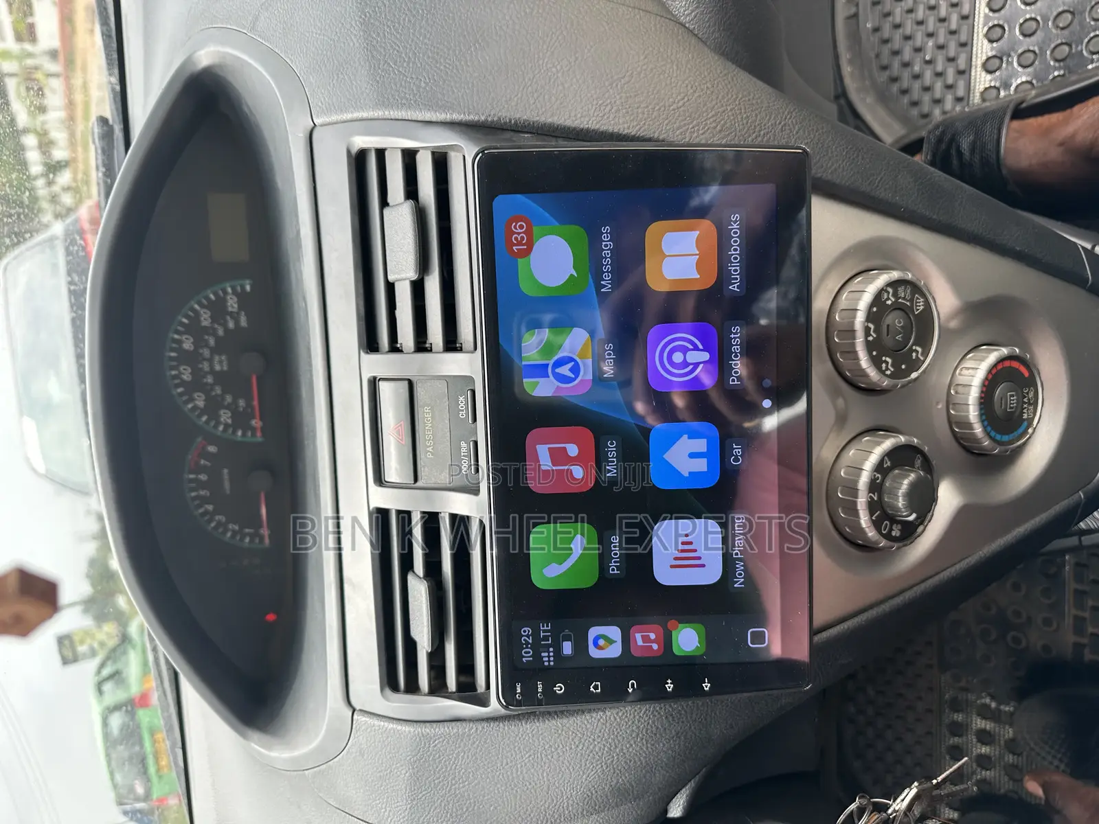 Carplay Android Auto Screen Yaris Salon