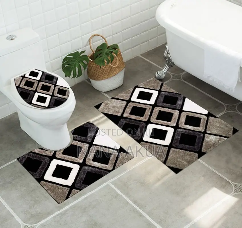 3piece Toliet Mat