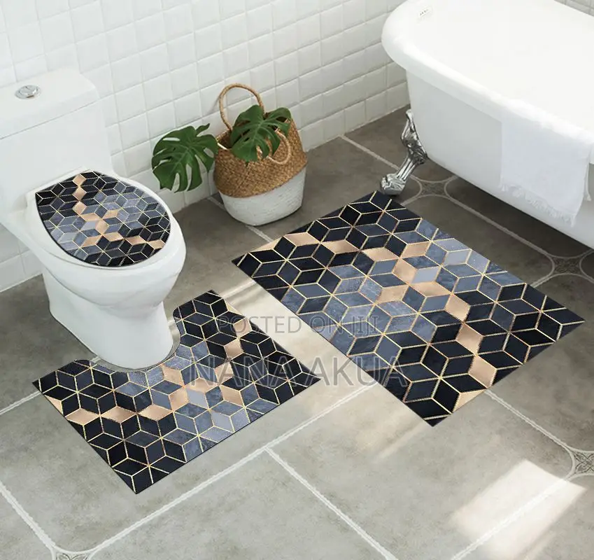 3piece Toliet Mat