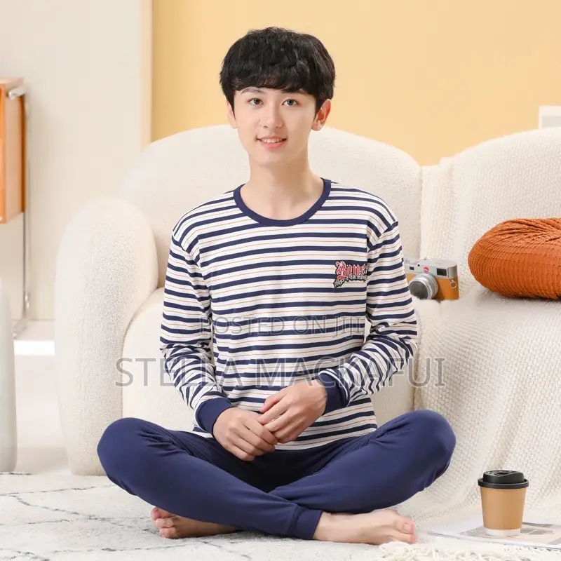 Cotton Long Sleeve Pyjamas for 13-15yrs