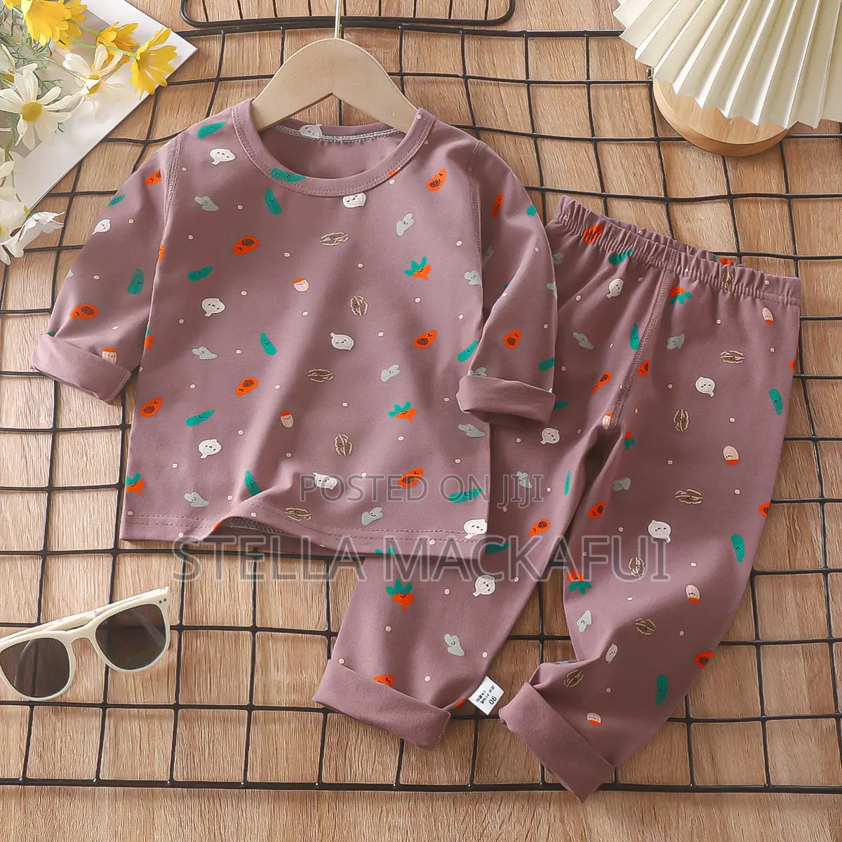 Unisex Cotton Pyjamas for 10-12yrs