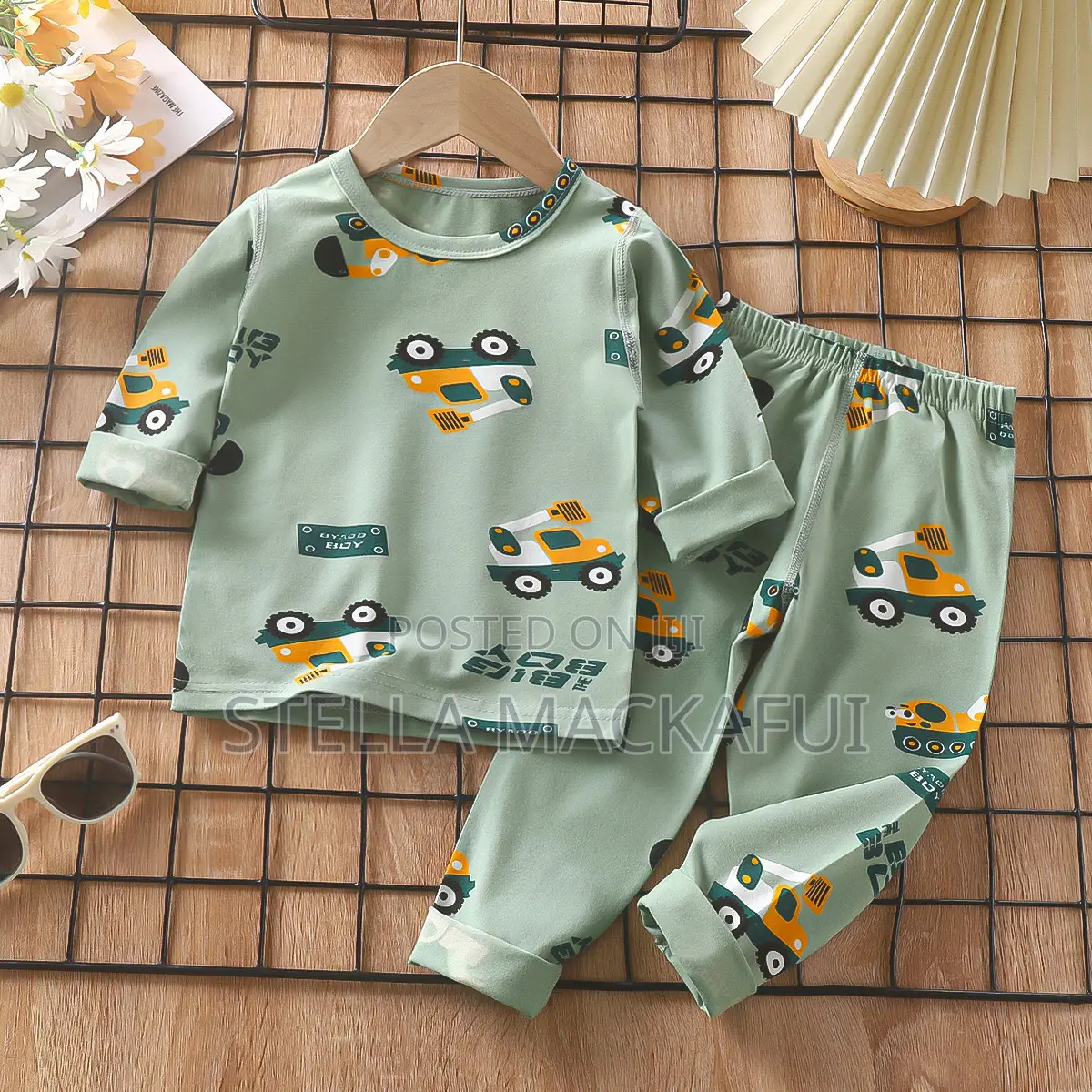 Unisex Cotton Pyjamas for 10-12yrs