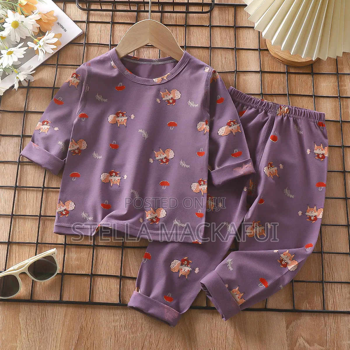 Unisex Cotton Pyjamas for 10-12yrs