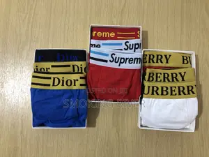 3pcs Men Cotton Quality Boxers