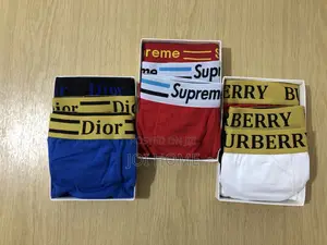 3pcs Men Cotton Quality Boxers
