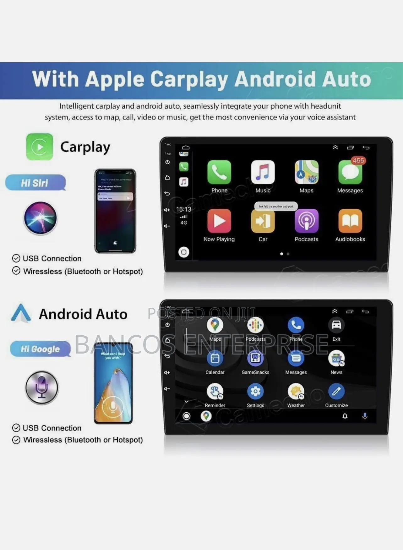 2008-2016 Toyota Venza Car Android/ Carplay Stereo
