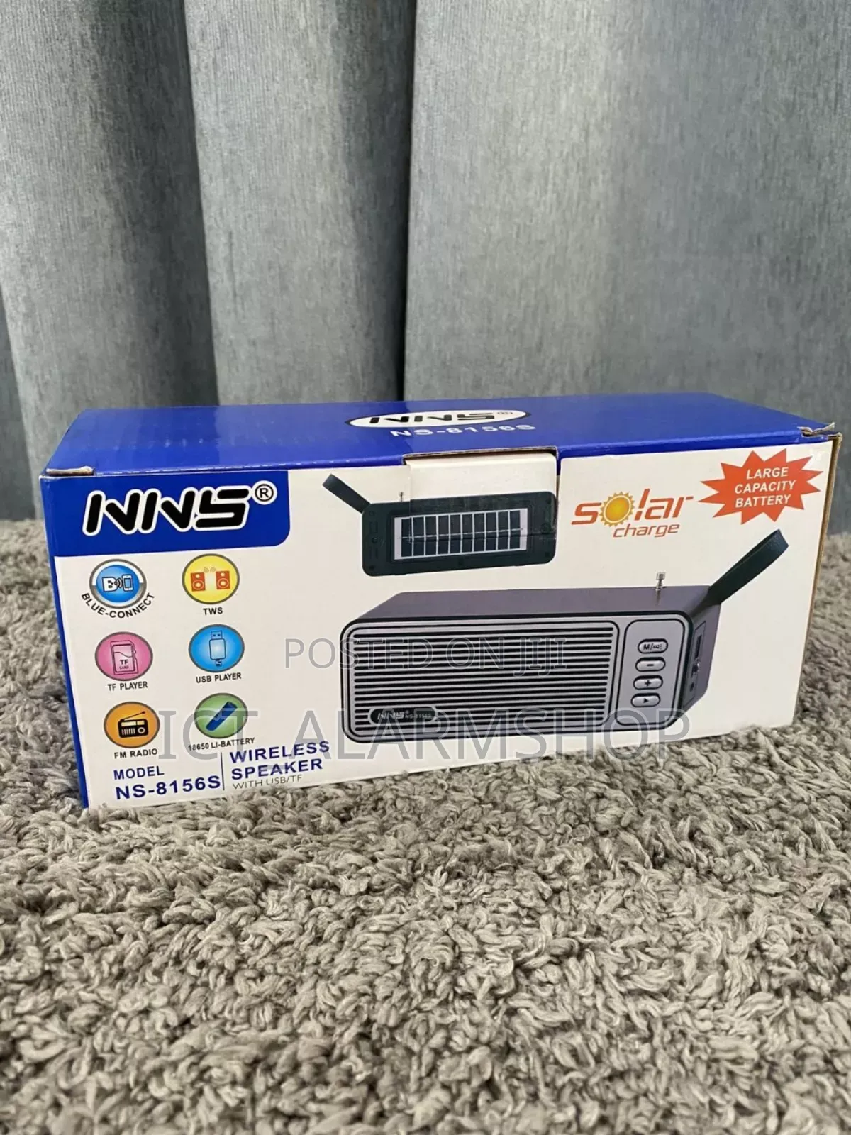 Solar Power Bulb Lights Music Box Player