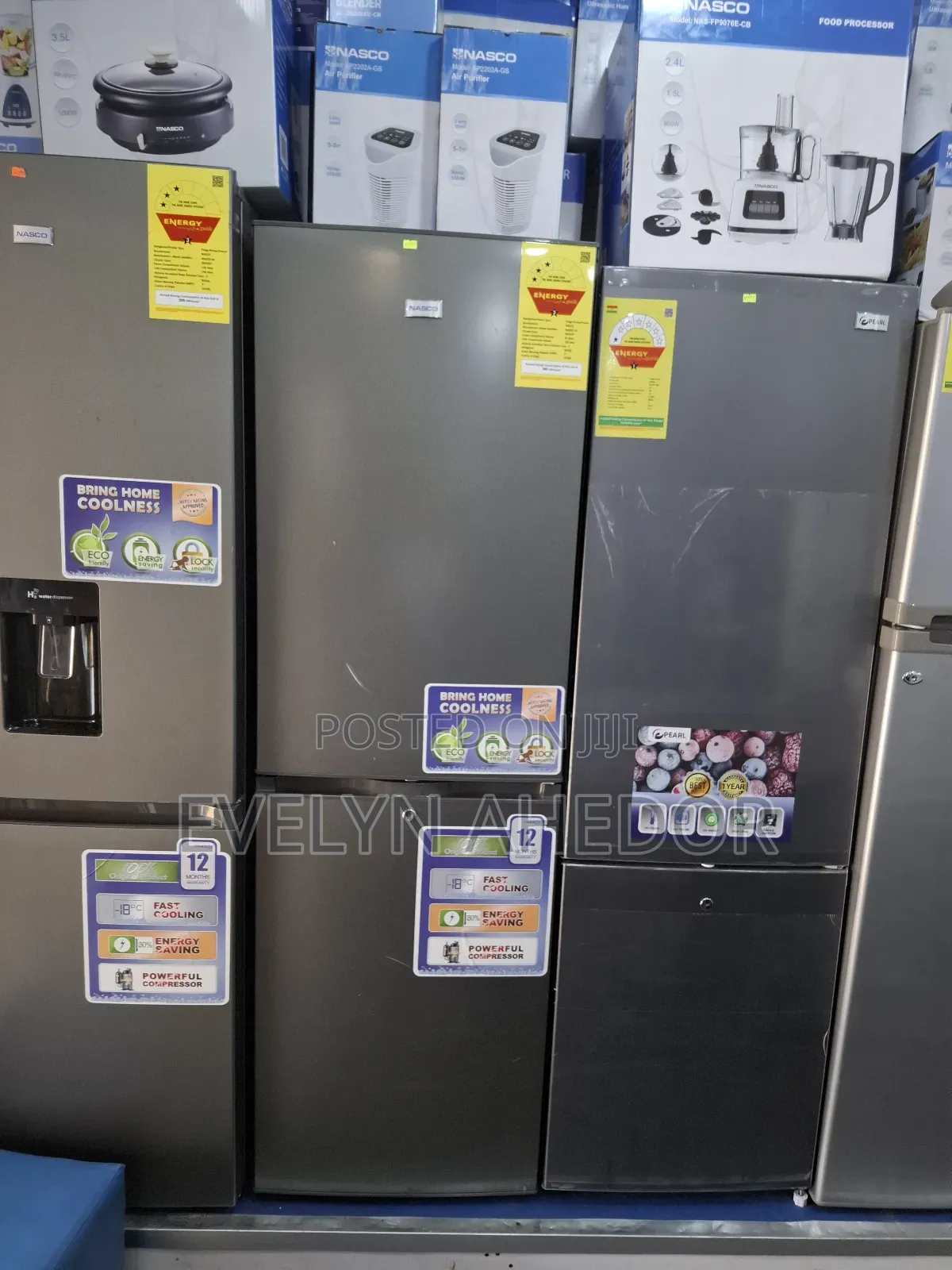 Quality Nasco Bottom Fridge With 3 Stars Brand New for Sale