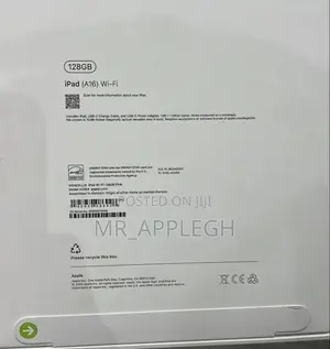 New Apple iPad (2025) 128 GB Pink