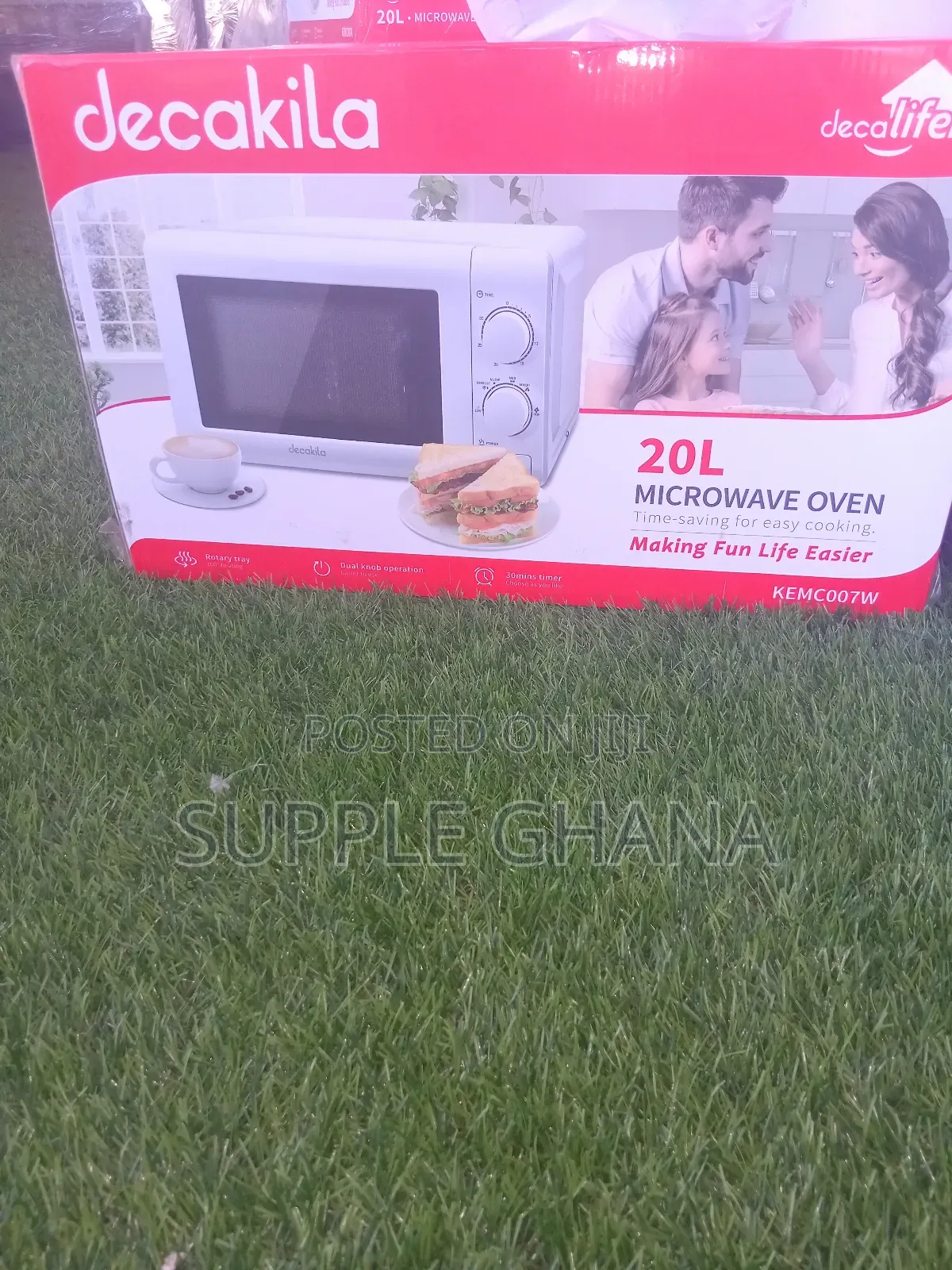 Electrical Microwave Oven Decakila 20l