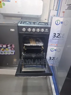 4 Burners Nasco Gas Cooker 50by50 With Oven Available