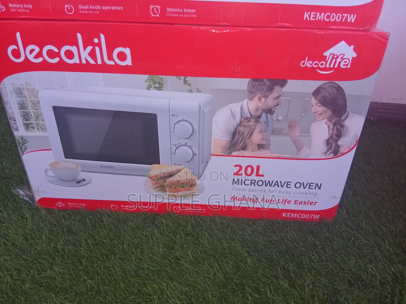 Decakila Minimight Microwave Oven,20l
