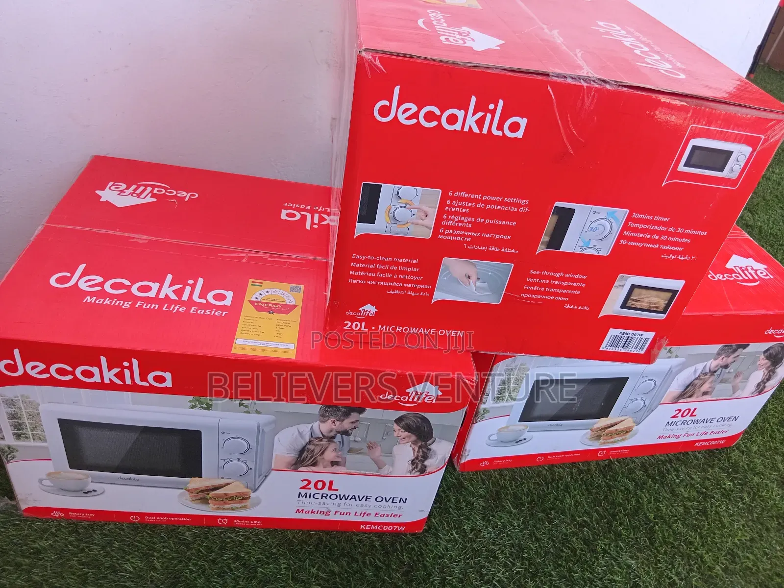 Easy Cooking, Easy Life Microwave Decakila Microwave 20l