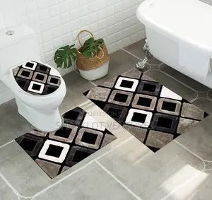 Toilet Deco Set (3 Pcs)
