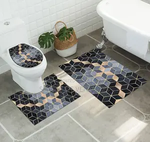 Toilet Deco Set (3 Pcs)