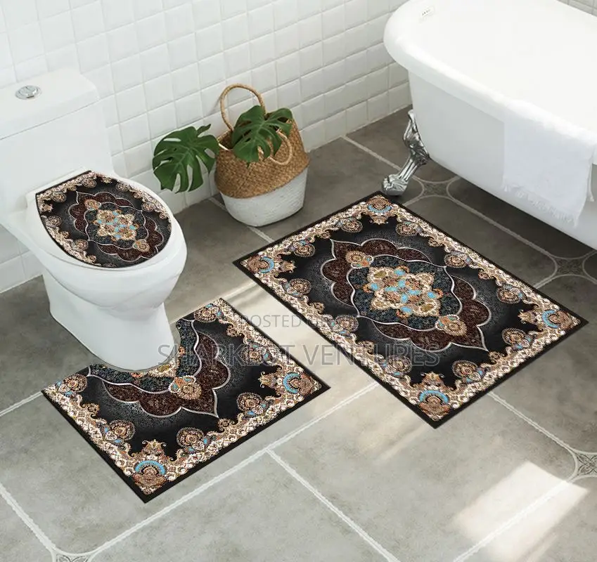 Toilet Deco Set (3 Pcs)