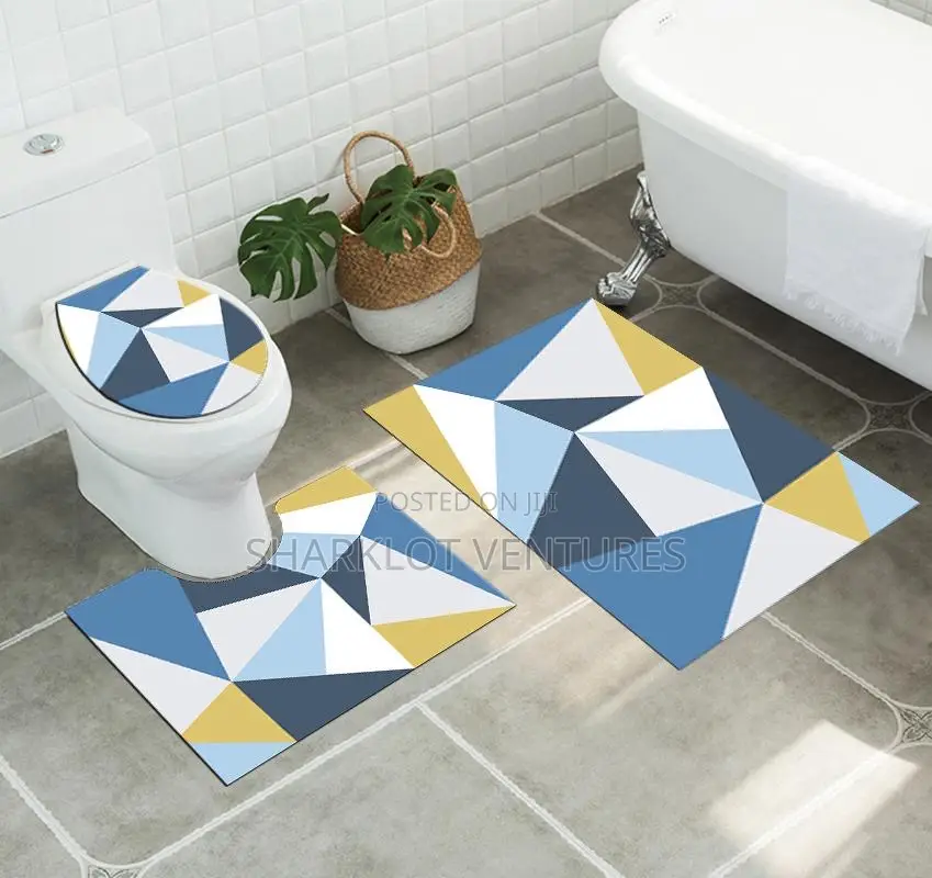 Toilet Deco Set (3 Pcs)