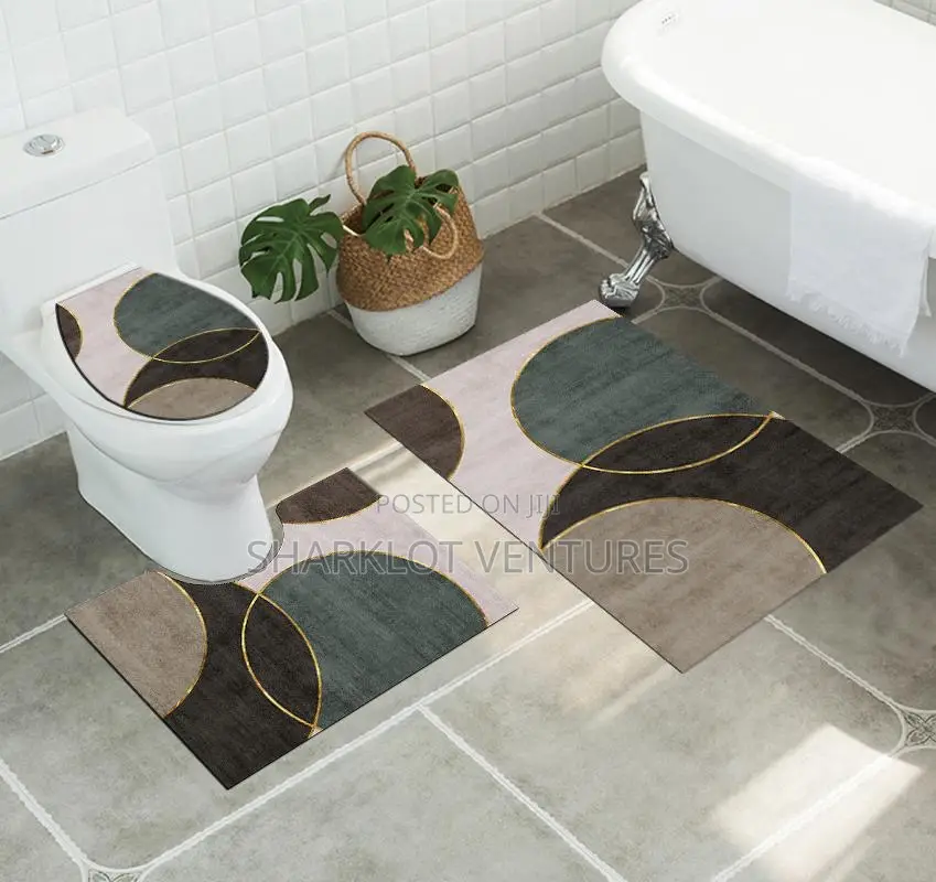 Toilet Deco Set (3 Pcs)