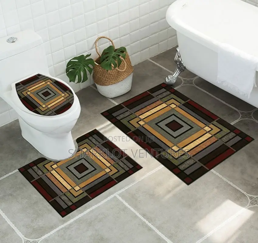Toilet Deco Set (3 Pcs)