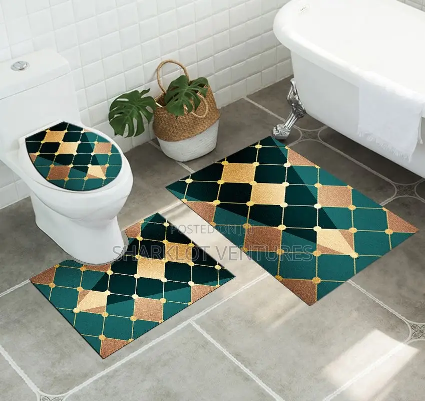 Toilet Deco Set (3 Pcs)