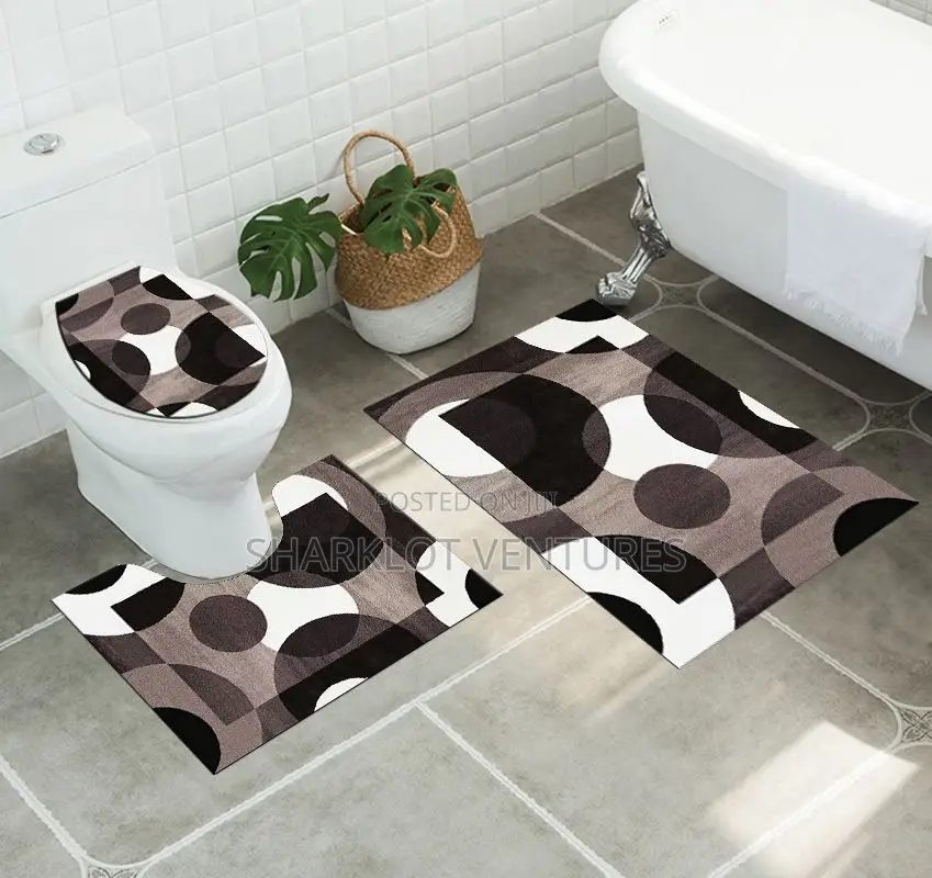 Toilet Deco Set (3 Pcs)