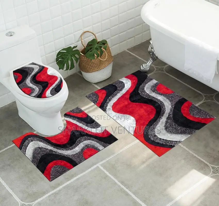 Toilet Deco Set (3 Pcs)