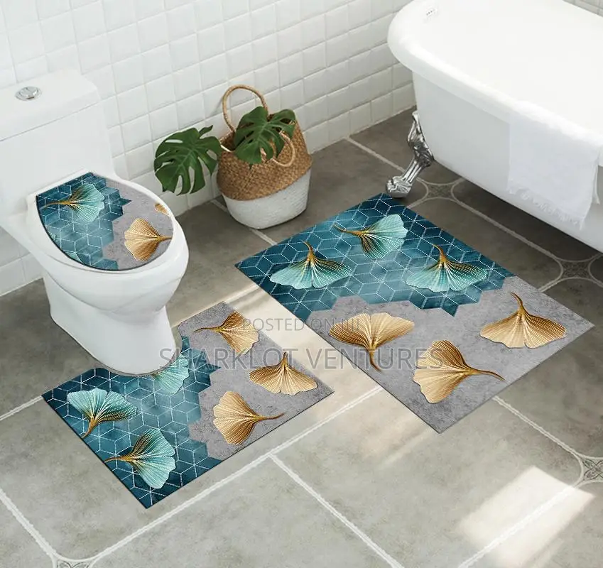 Toilet Deco Set (3 Pcs)