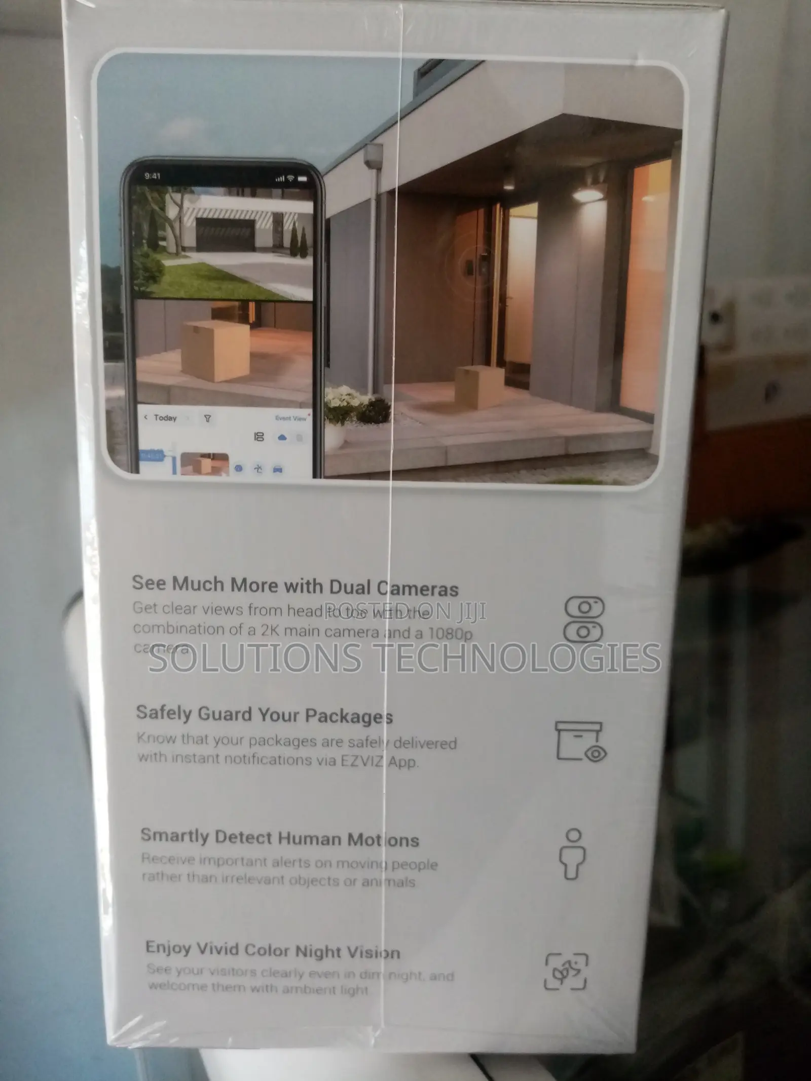Battery-Powered Video Doorbell( Ep3x Pro)