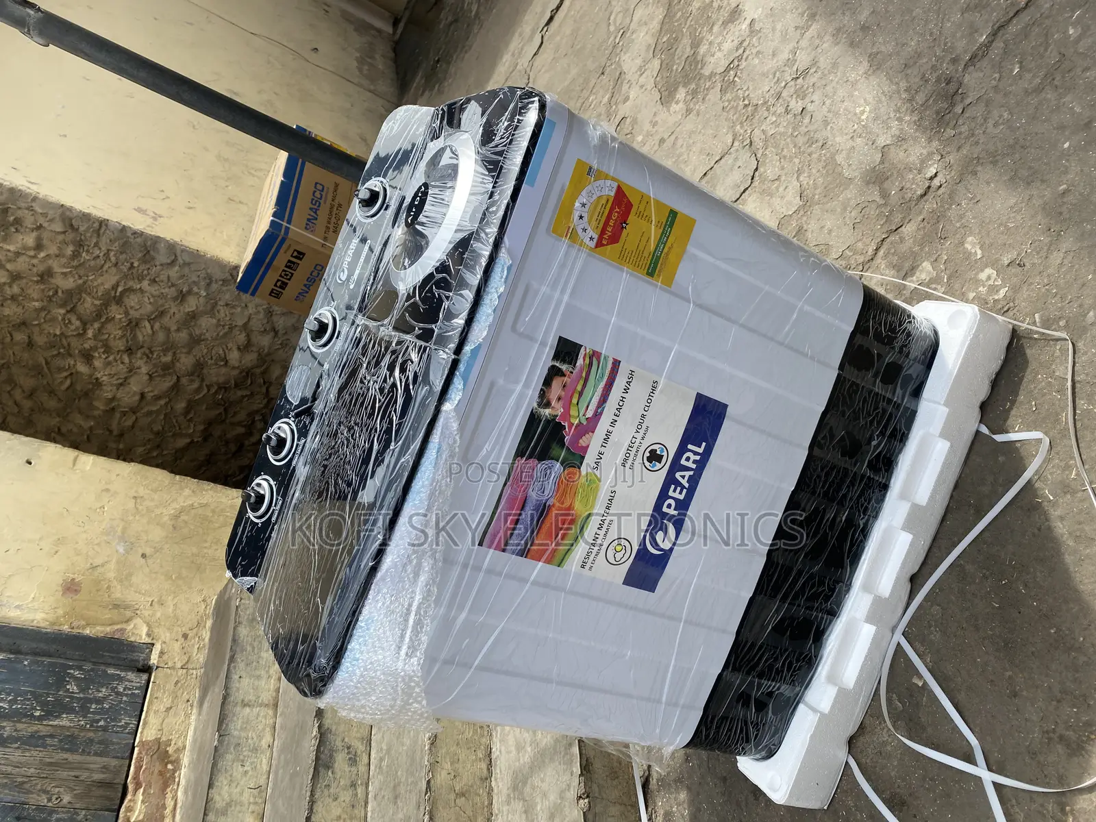 More Primary Pearl 12kg Twin Tub Washing Machine