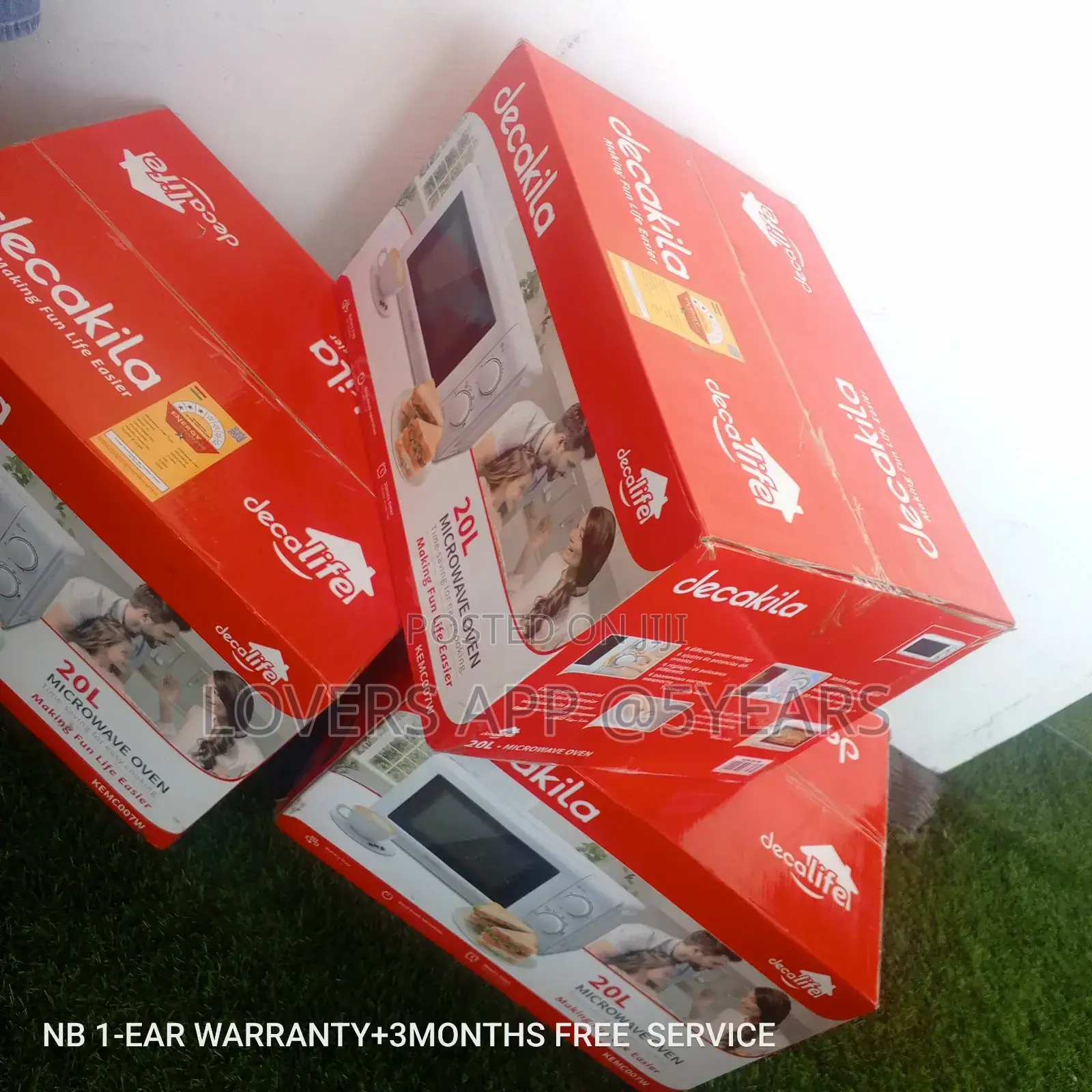 Easy Operating Decakila Microwave Oven 20l