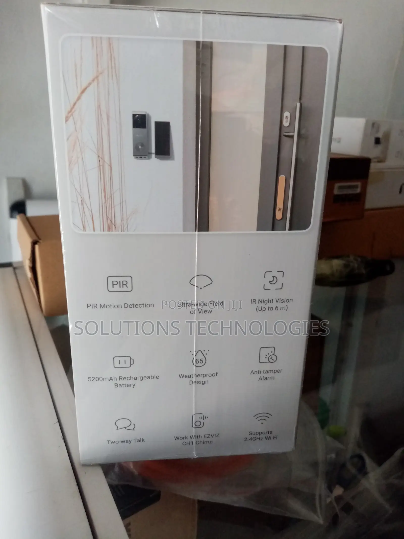 Battery-Powered Video Doorbell( Ep3x Pro)