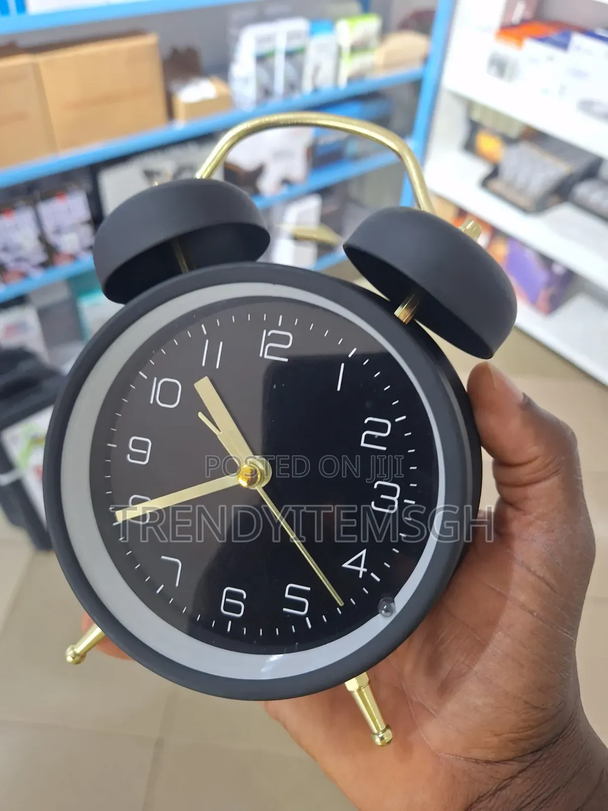 Metal Analog Alarm Clock
